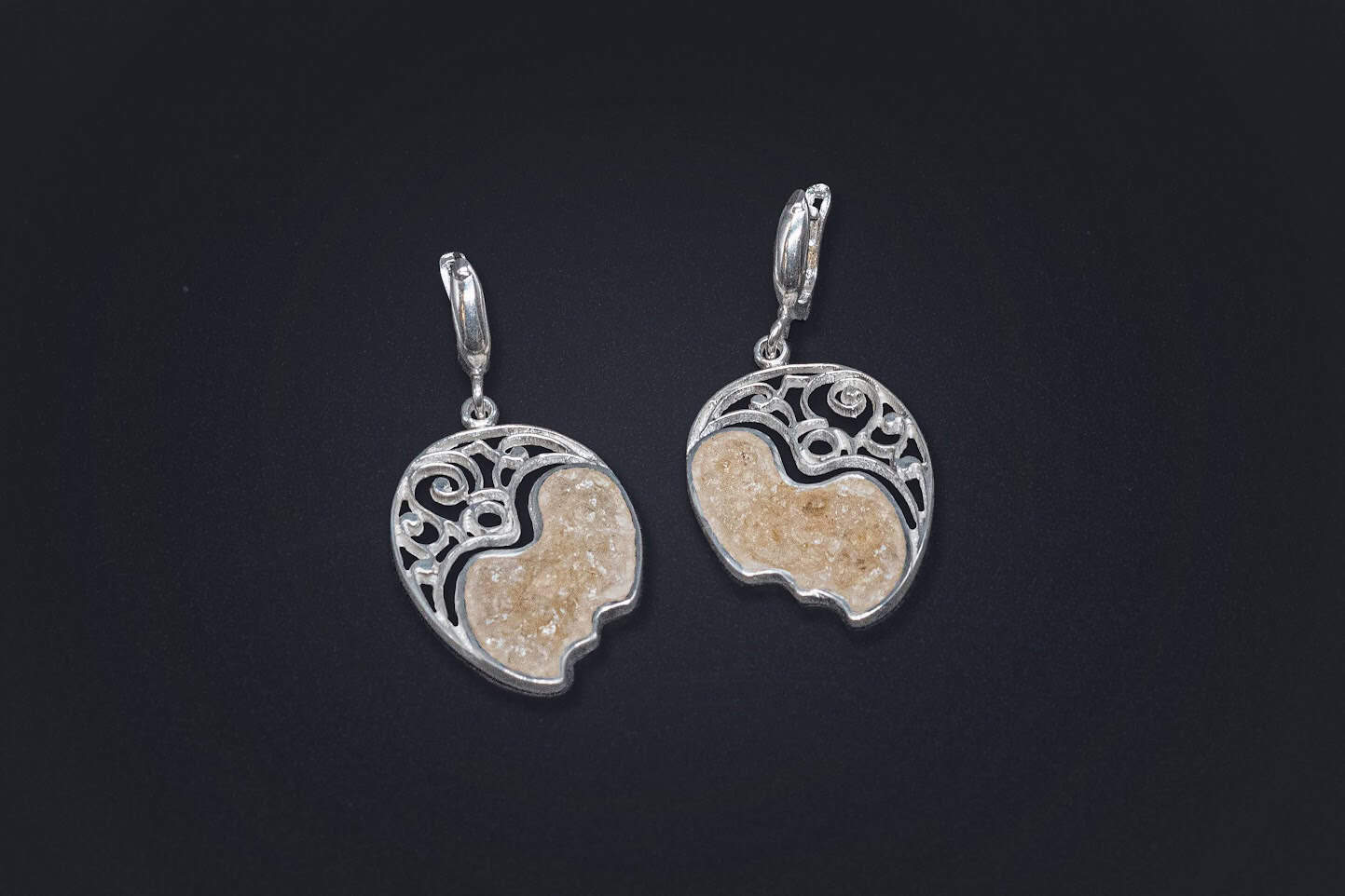 Earrings "Profile"
